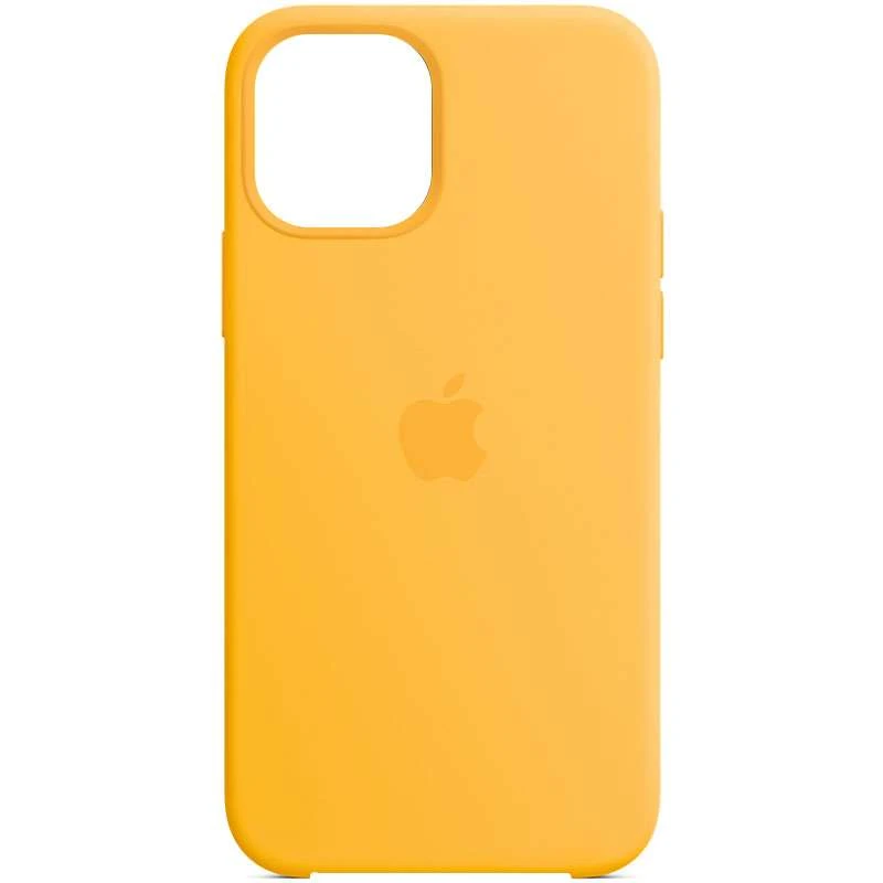 

Чехол Silicone Case для Apple iPhone 12 Pro Max (6.7") (Желтый / Sunflower), Жовтий / sunflower