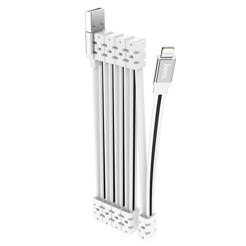 Дата кабель Hoco U103 Magnetic Absorption USB to Lightning (1m) фото 1 з 1