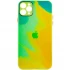 Скляний чохол Impasto на Apple iPhone 11 Pro Max (6.5") – Yellow green. Фото 1 з 3
