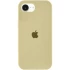 Чохол Silicone Case з закритим низом на Apple iPhone 16e (6.1") – Жовтий / Mellow Yellow. Фото 2 з 2