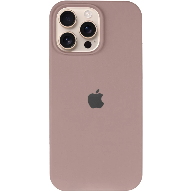 Чохол Silicone Case з закритим низом на Apple iPhone 15 Pro Max (6.7") – Сірий / Lavender. Фото 6 з 15