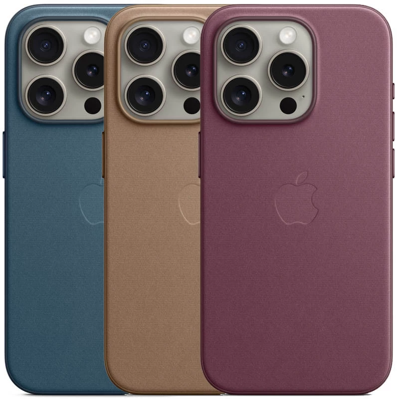 Чохол FineWoven with MagSafe для Apple iPhone 15 Pro (6.1") фото 2 з 3