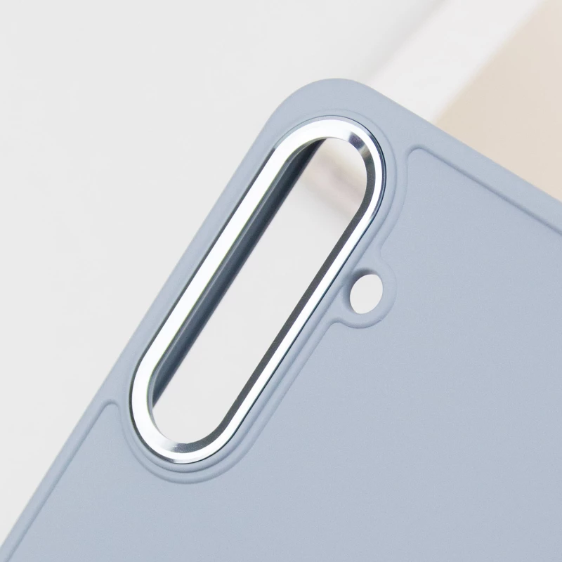 TPU чохол Bonbon з металевими кнопками на Samsung Galaxy S24 – Блакитний / Mist blue. Фото 11 з 11