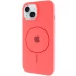 Чохол Silicone Armor Max with MagSafe для Apple iPhone 15 Plus (6.7") – Кавуновий / Watermelon red. Фото 2 з 6