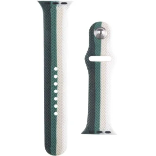 Силиконовый ремешок Braided для Apple watch 38mm / 40mm фото 1 из 2