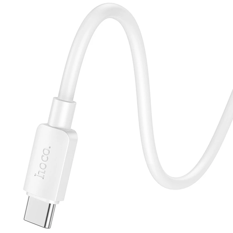 Дата кабель Hoco X96 Hyper USB to Type-C 100W (0.25m) – White. Фото 4 из 8