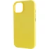 Кожаный чехол Leather Case с MagSafe для Apple iPhone 13 (6.1") – Yellow. Фото 8 из 9
