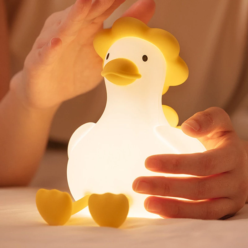 Нічник QW-D18 Duckling – White / Yellow. Фото 6 з 7