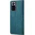 Шкіряний чохол-книжка CaseMe Velvet Nubuck для Xiaomi Redmi Note 10 Pro Max – Green. Фото 4 з 6