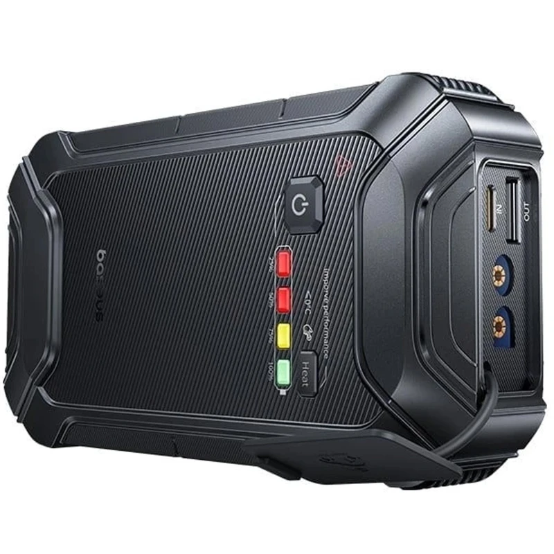 Пусковое устройство (бустер) для автомобиля Baseus PrimeTrip VJ1 Jump Starter 12000 mAh (C01194) – Black. Фото 3 из 6