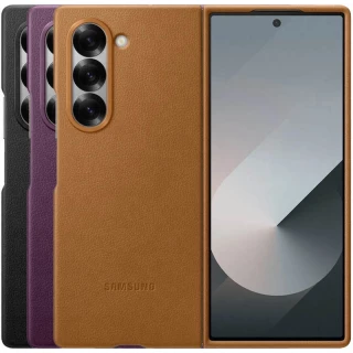 Шкіряний чохол Leather Case Premium на Samsung Galaxy Z Fold6 фото 1 з 3