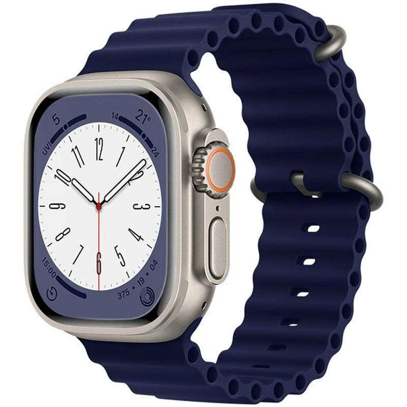 

Ремешок Hoco WA12 Original series Apple watch (38/40/41mm) (Evening Blue)