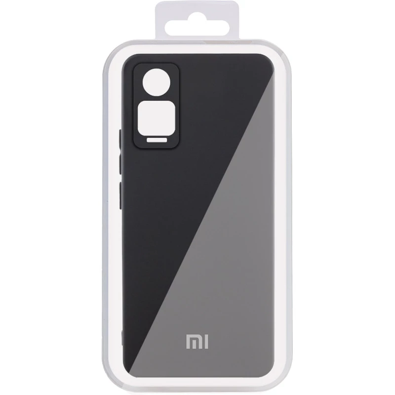 Силиконовый чехол Cover Lakshmi с защитой камеры для Xiaomi Redmi A5 (Europe version) – Черный / Black. Фото 4 из 7