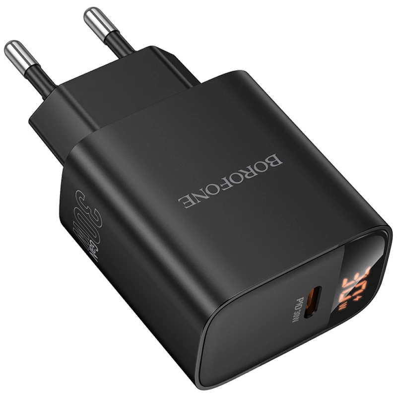 МЗП Borofone BA97A PD30W (1USB-C) – Black. Фото 3 з 5