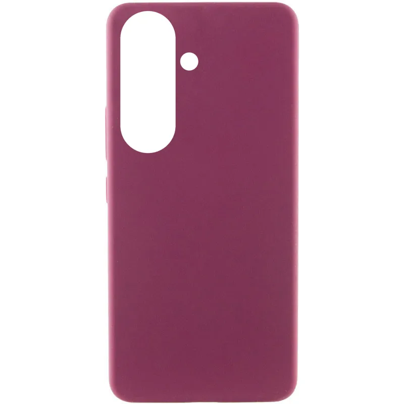Чехол Silicone Case Lakshmi Premium на Samsung Galaxy S26+ – Бордовый / Plum. Фото 1 из 1