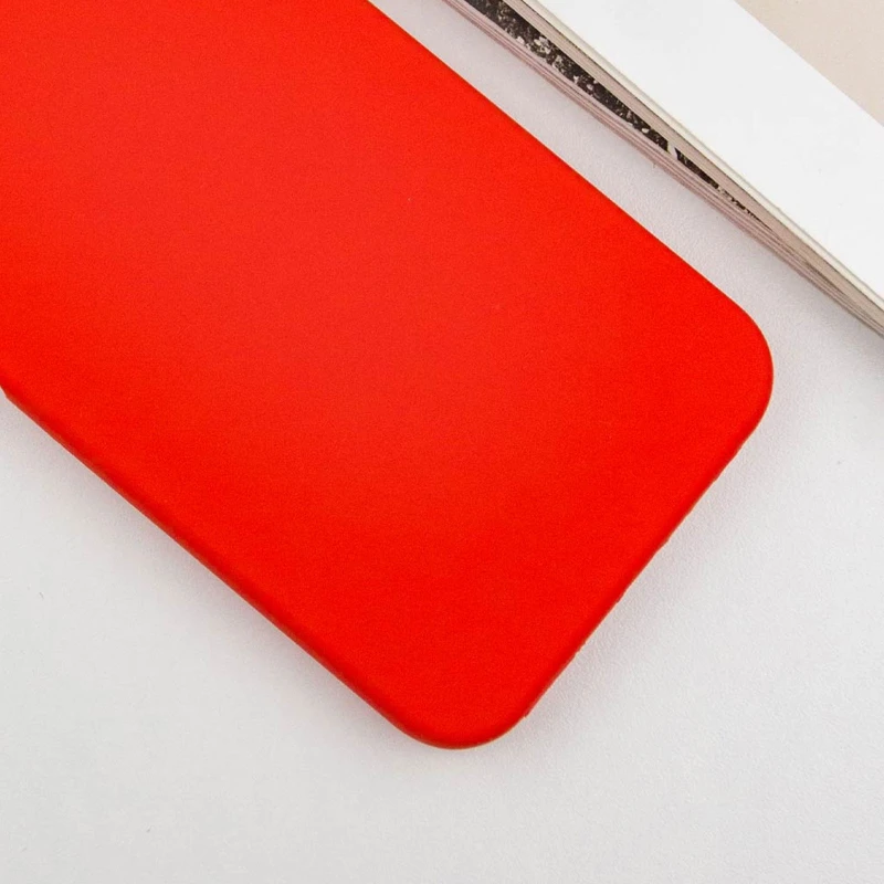 Чохол Silicone Case Lakshmi Plus з закритою камерою на Samsung Galaxy A36 5G – Червоний / Red. Фото 6 з 8