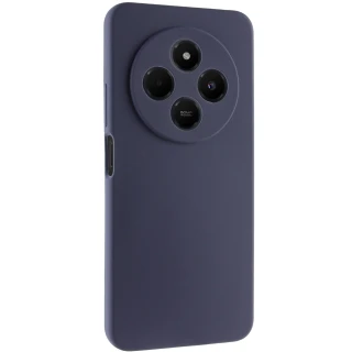 Чохол Silicone Case Lakshmi Premium із закритою камерою для Xiaomi Redmi 14C / Poco C75 — Темно-синій / Midnight blue