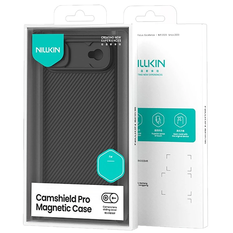 Пластиковая накладка Nillkin Pro со шторкой для камеры и магнитом для Apple iPhone 17 Air (6.5") – Black. Фото 6 Пластиковая накладка Nillkin Pro со шторкой для камеры и магнитом для Apple iPhone 17 Air (6.5") – Black. Фото 6 из 6