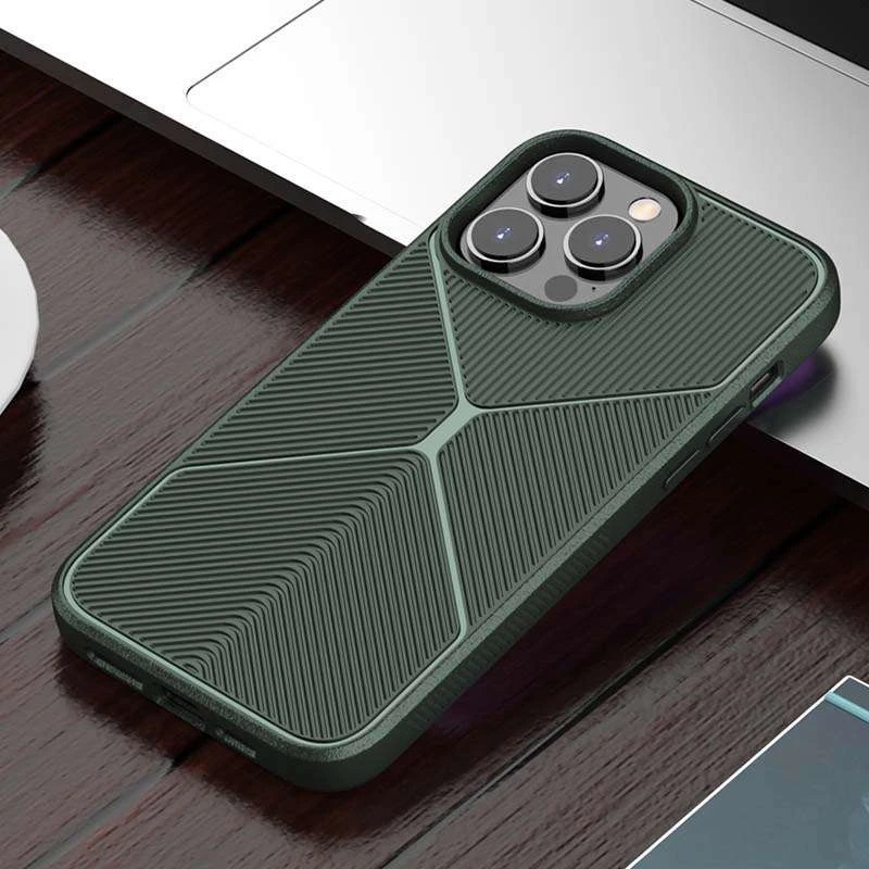 Фактурний ТПУ чохол на Apple iPhone 13 Pro Max (6.7") – Зелений. Фото 2 з 2