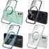 TPU чехол Glossy Plating with Magnetic Safe для Apple iPhone 12 (6.1") фото 1 из 1
