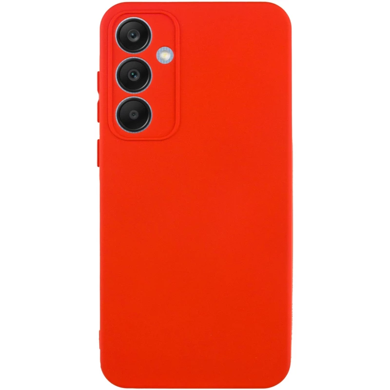 Чохол Silicone Case Lakshmi з закритою камерою на Samsung Galaxy S23 FE – Червоний / Red. Фото 3 з 20