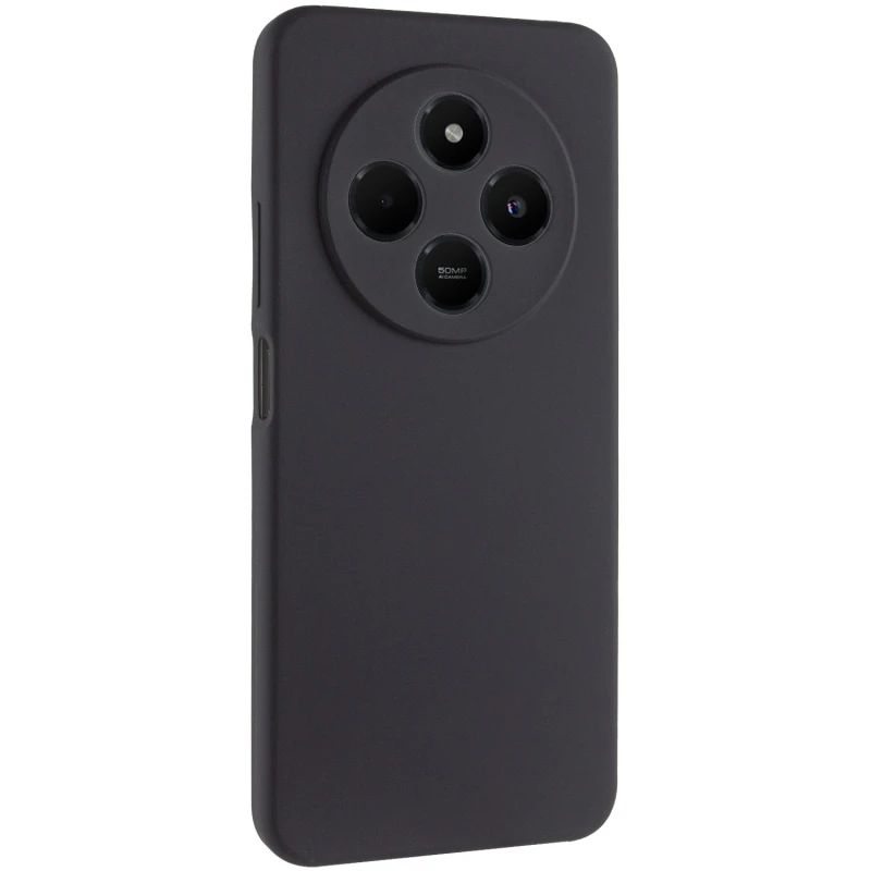 Чохол Silicone Cover Ummi Lakshmi Full Camera (AA) для Xiaomi Poco C75 – Чорний / Black. Фото 1 з 3