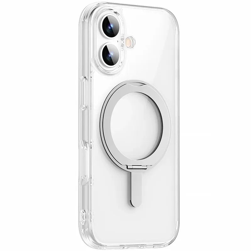 PC чохол WiWU iShield Ultra series with ring для Apple iPhone 17 (6.3") – Transparent. Фото 2 з 5