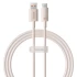 Дата кабель Baseus Habitat Series Fast Charging USB to Type-C 100W (1m) (P10360203421) – Wheat Pink. Фото 1 з 5