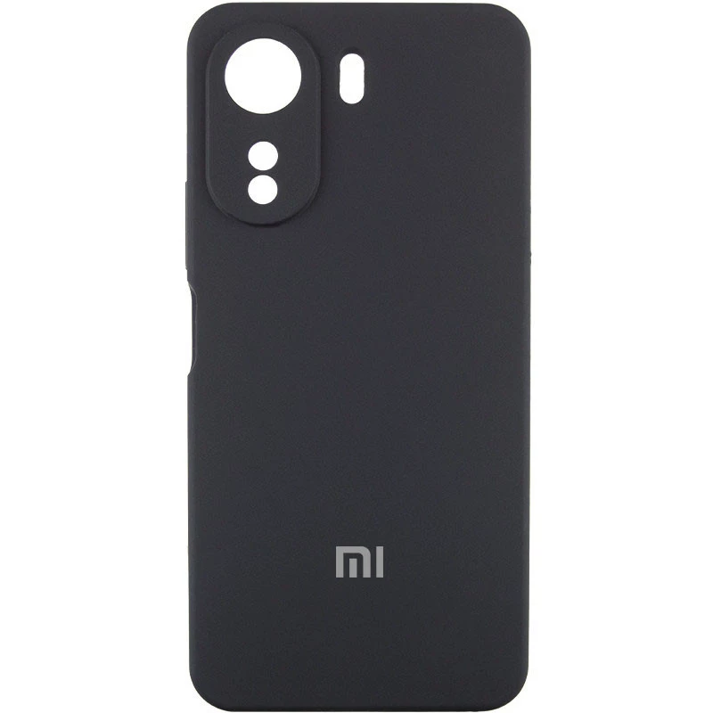 Силіконовий чохол Cover Lakshmi з захистом камери для Xiaomi Redmi 13C – Чорний / Black. Фото 1 з 5