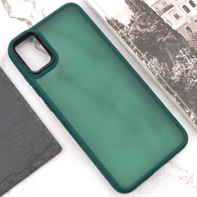 Чохол TPU+PC Lyon Frosted на Samsung Galaxy A50 (A505F) / A50s / A30s – Green. Фото 8 з 12
