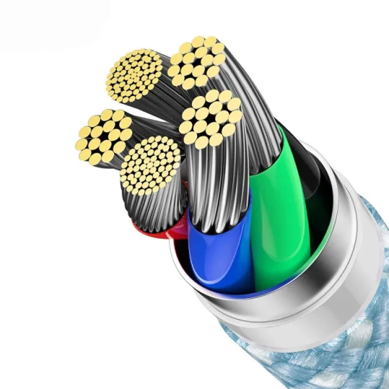 Дата кабель Baseus Dynamic Series Type-C to Type-C 100W (1m) (CALD00020) – Blue. Фото 4 из 5