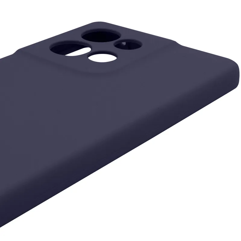 Чехол Silicone Cover Ummi Lakshmi Full Camera (AA) для Motorola Edge 50 Neo – Синий / Midnight blue. Фото 5 из 7