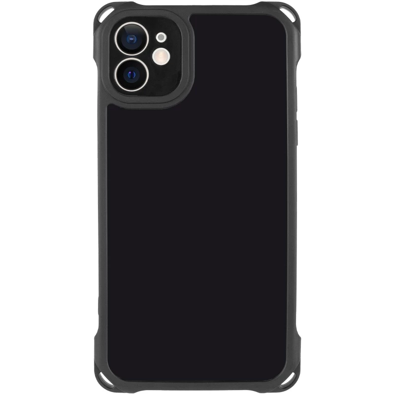 Силіконовий чохол CrossBody зі шнурком для Apple iPhone 12 (6.1") – Black. Фото 6 з 11