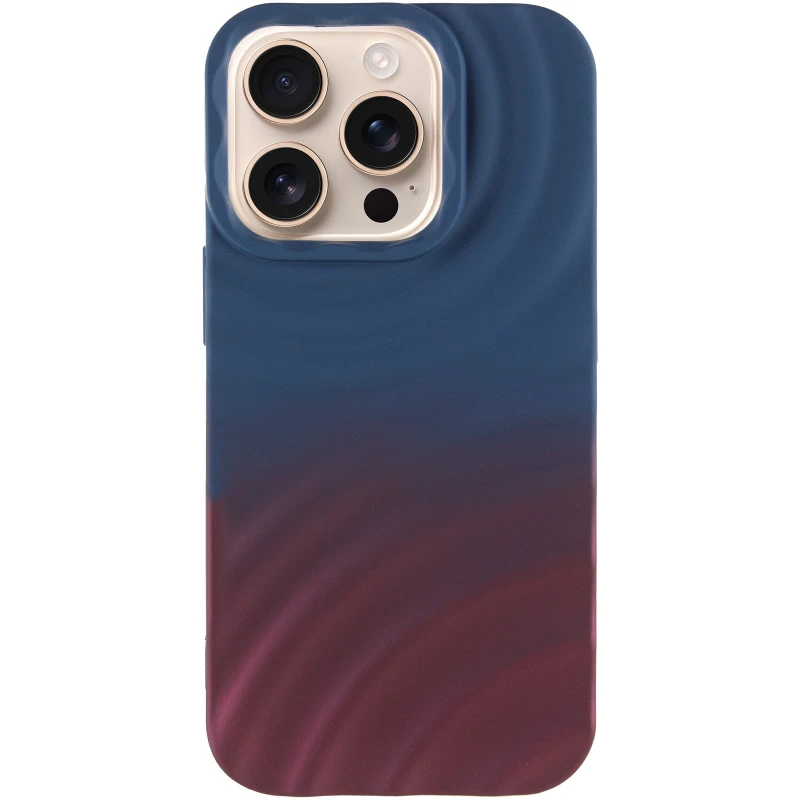 Чохол TPU ColorWave для Apple iPhone 14 Pro (6.1") – Navy Blue / Plum. Фото 3 з 6