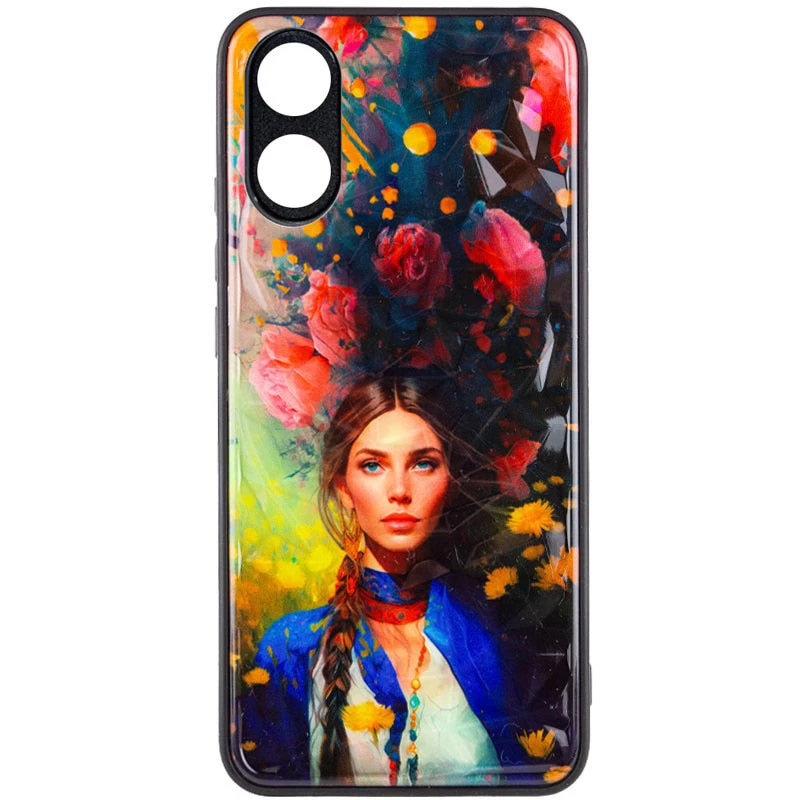 

Стеклянный чехол Prisma Ladies на Oppo A38 (Peonies)