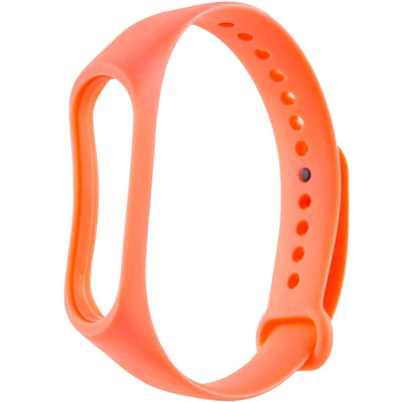 Силиконовый ремешок для Xiaomi Mi Band 3/4 – Розовый / Hot Pink. Фото 4 из 5