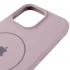 Чехол Silicone Case Full Protective (AA) V2 with MagSafe для Apple iPhone 13 Pro (6.1") – Серый / Lavender. Фото 5 из 6