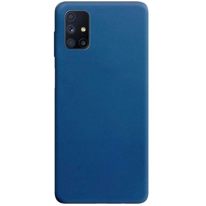 

Кольоровий силіконовий чохол на Samsung Galaxy M51 (Синій)