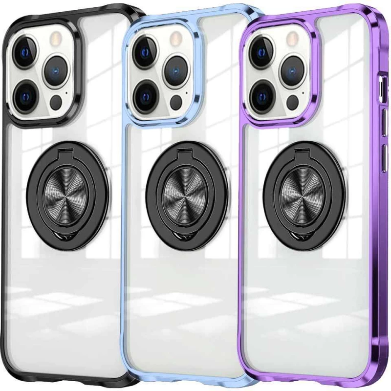 TPU+PC чохол Kickstand Color на Apple iPhone 14 Pro Max (6.7") фото 2 з 2