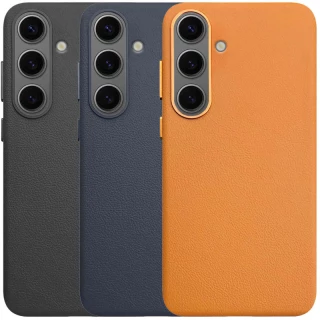 Шкіряний чохол Leather Case Premium на Samsung Galaxy S25+