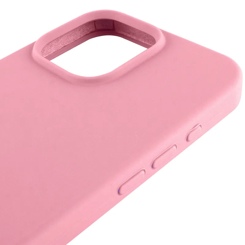 Чехол Silk Full Protective (AA) NO LOGO для Apple iPhone 16 Pro – Розовый / Light pink. Фото 10 из 11