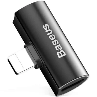 Перехідник Baseus Lightning Male To 2xLightning Female Adapter L46 (CAL46-01) фото 1 з 3