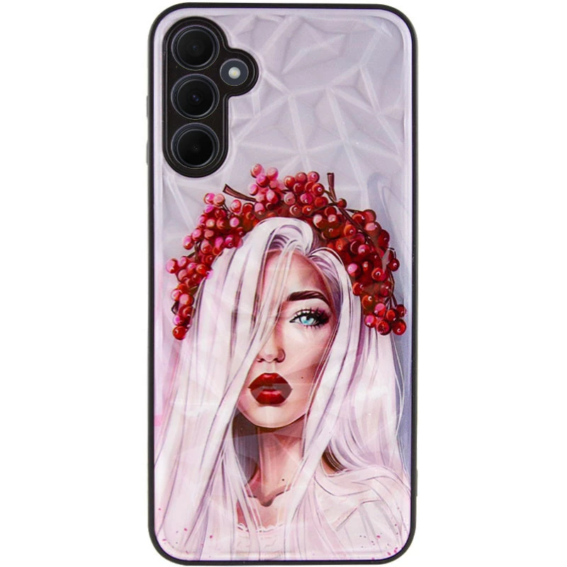 Скляний чохол Prisma Ladies на Samsung Galaxy A25 5G – Ukrainian Girl. Фото 2 з 4
