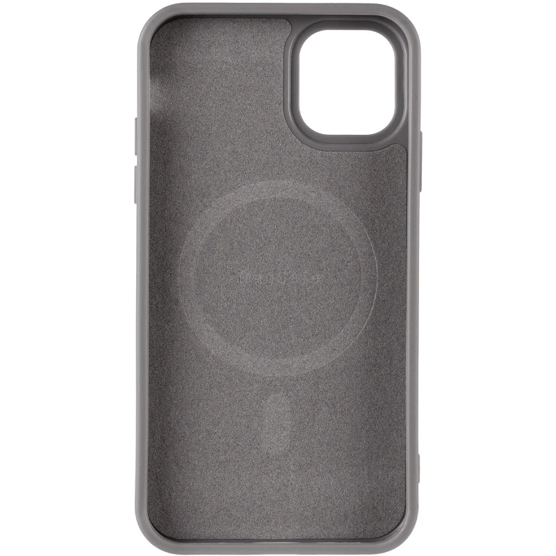 TPU чохол Carbon Protective with Magsafe для Apple iPhone 14 (6.1") – Grey. Фото 4 з 6