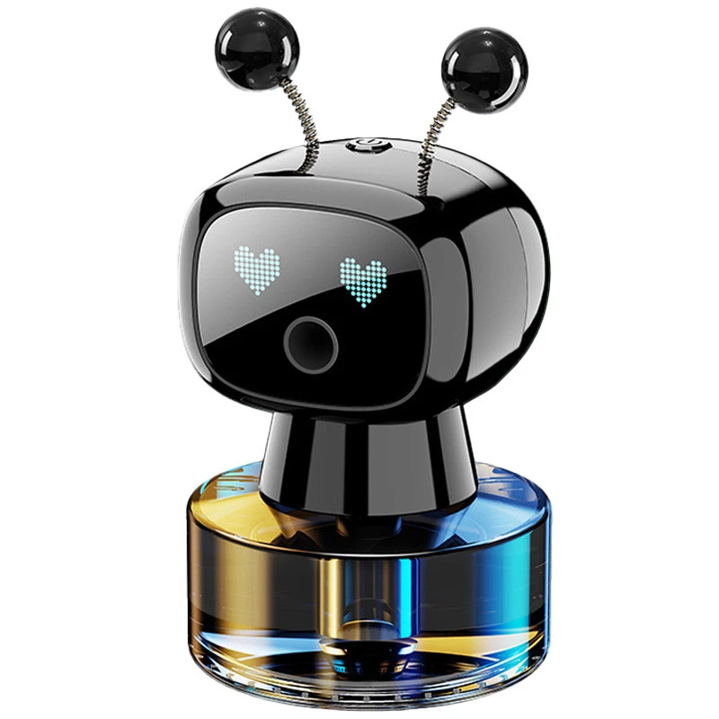 Ароматизатор/освіжувач повітря в машину Smart Robot in Love – Black. Фото 1 з 3
