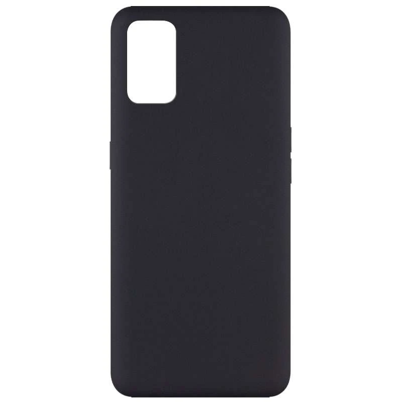 

Чохол Silicone Case без лого на Oppo A52 (Чорний / Black)