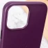 Шкіряний чохол Silicone Case Soft з MagSafe на Apple iPhone 13 Pro (6.1") – Dark Cherry. Фото 8 з 8