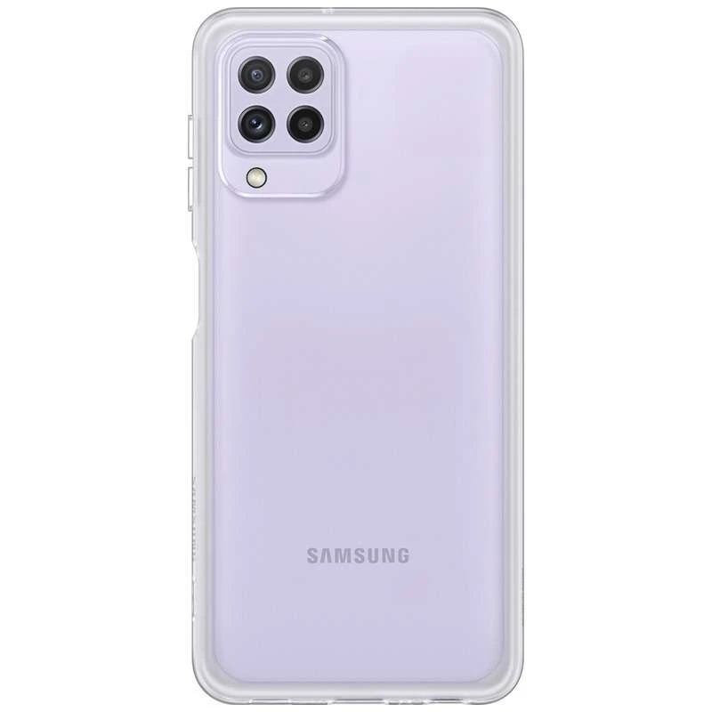 

Ультратонкий силиконовый чехол 1 мм для Samsung Galaxy M22 (Бесцветный (прозрачный)), Безбарвний (прозорий)