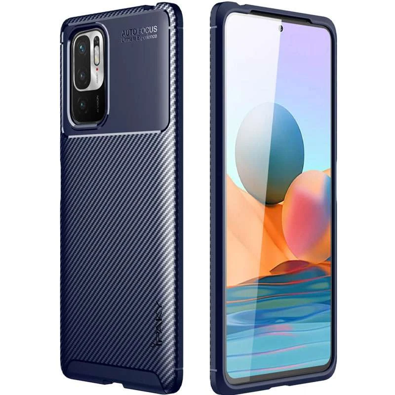 

Силіконовий чохол iPaky Kaisy на Xiaomi Redmi Note 10 5G (Синій)