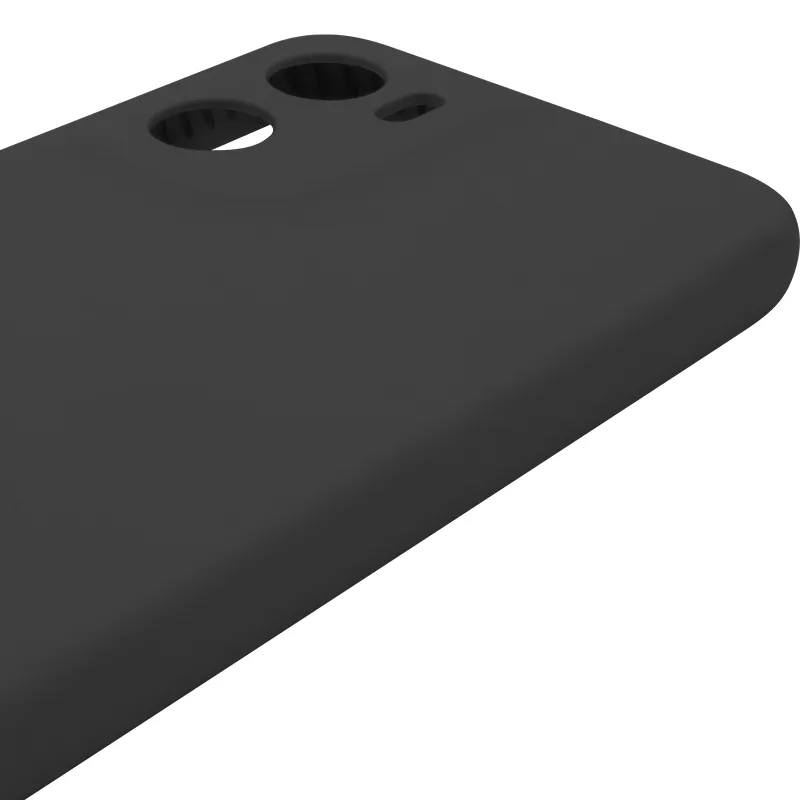 Чохол Silicone Case Lakshmi Premium із закритою камерою для Motorola Moto G05 – Чорний / Black. Фото 9 з 10